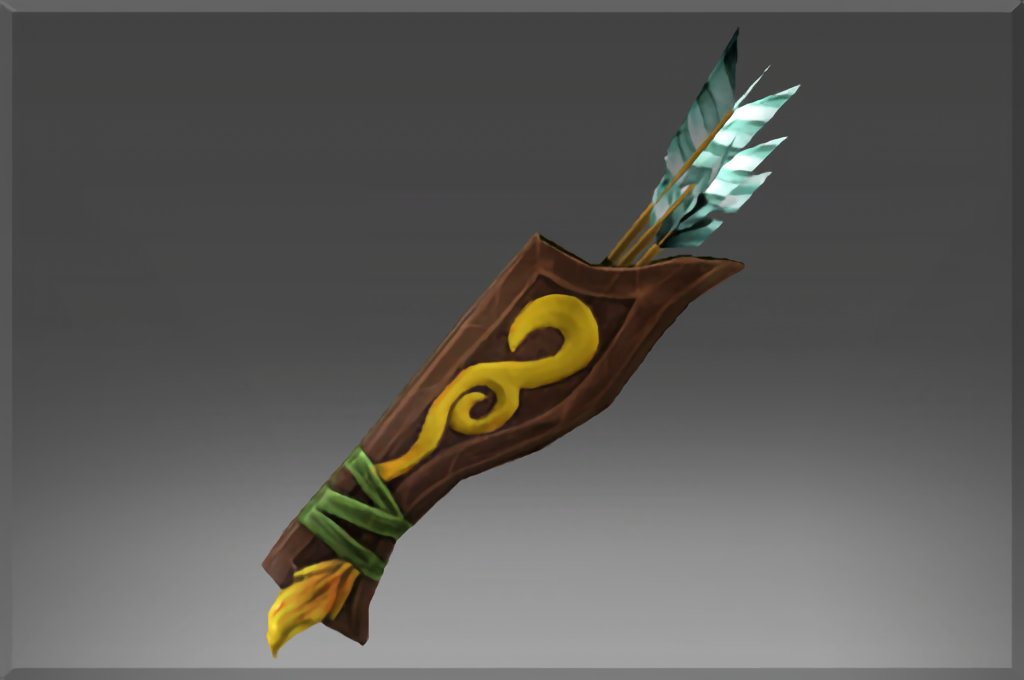 Windranger - Gilded Falcon Quiver